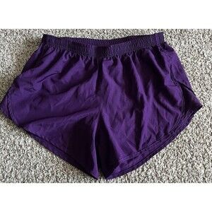 Women's Nike Dri-fit Dark Purple Running Shorts, Size Smal
